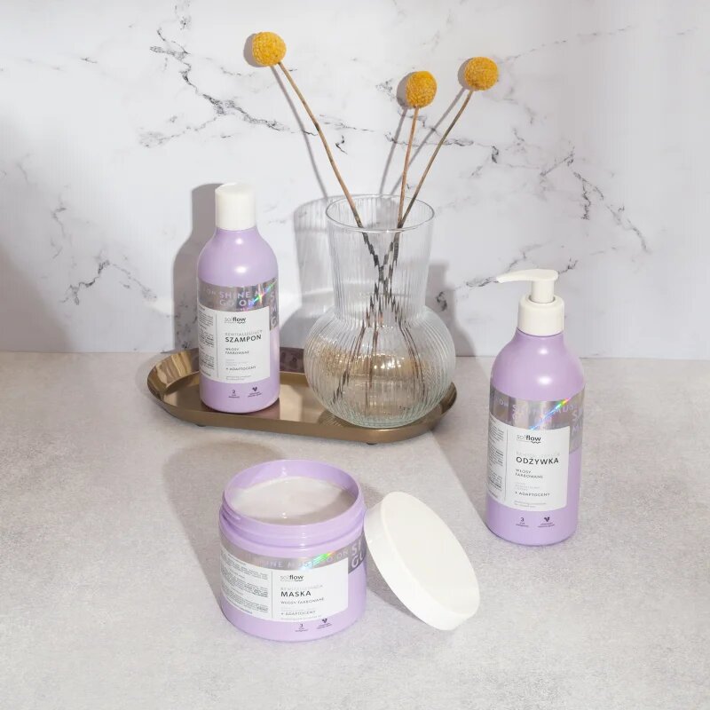 so!flow Coloured Hair Revitalizing Shampoo megújító sampon festett hajra 400 ml