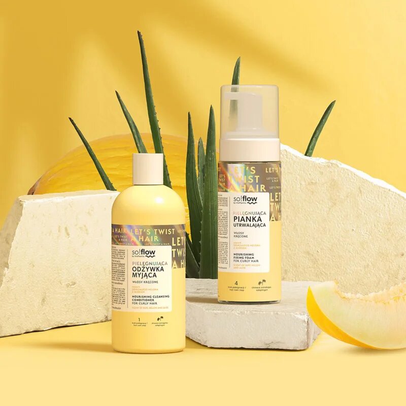 so!flow Curly Hair Nourishing Cleansing Conditioner tisztító kondicionáló göndör hajra 200 ml