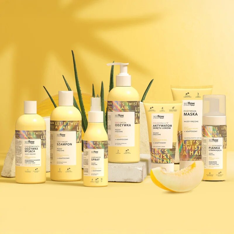 so!flow Curly Hair Nourishing Fixing Foam hab göndör hajra 170 ml