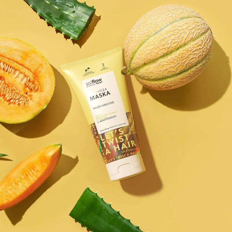 so!flow Curly Hair Nourishing Mask tápláló maszk göndör hajra 200 ml