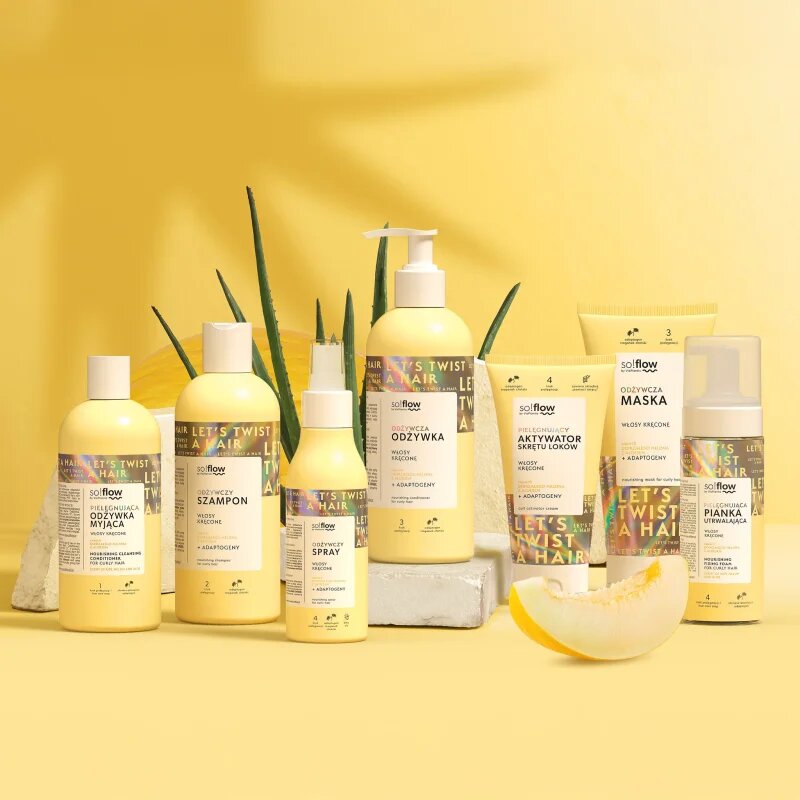 so!flow Curly Hair Nourishing Mask tápláló maszk göndör hajra 200 ml