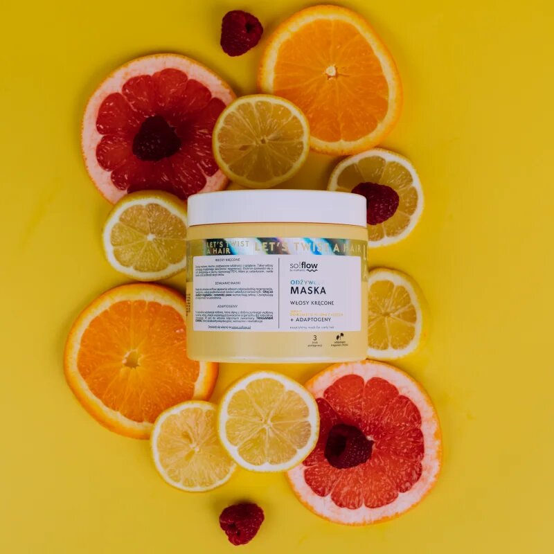 so!flow Curly Hair Nourishing Mask tápláló maszk göndör hajra 400 ml
