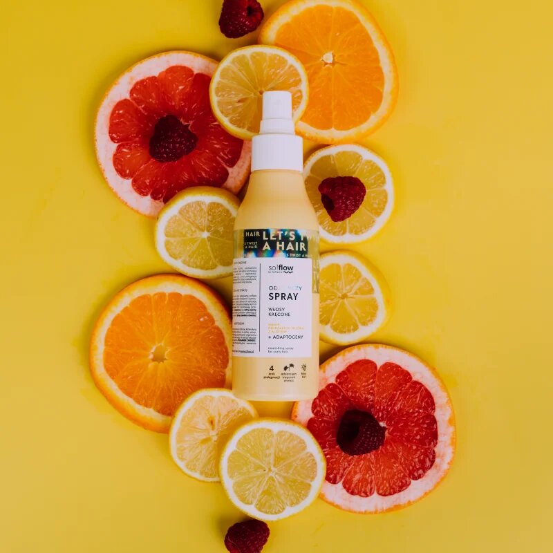 so!flow Curly Hair Nourishing Spray leöblítést nem igénylő spray göndör hajra 150 ml