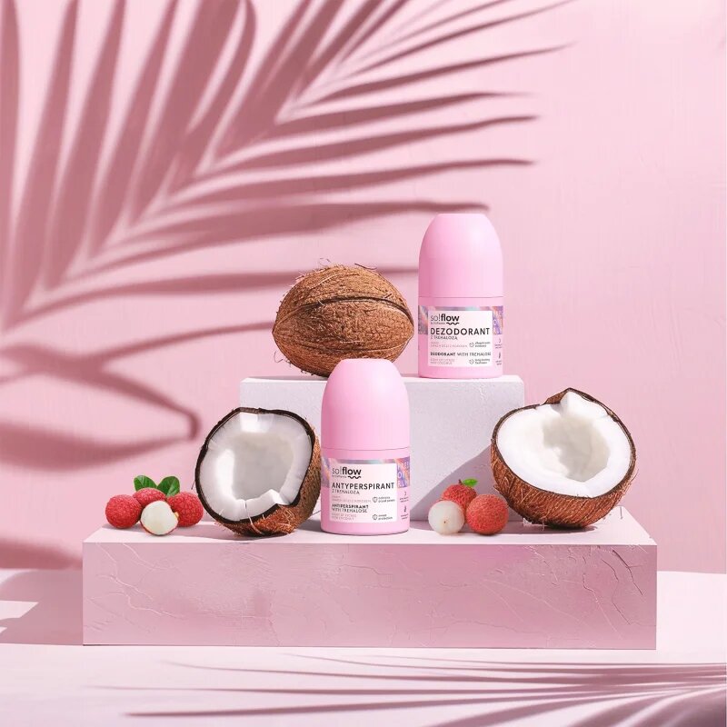 so!flow Deodorant golyós dezodor hölgyeknek Scent Of Lychee with Coconut 50 ml