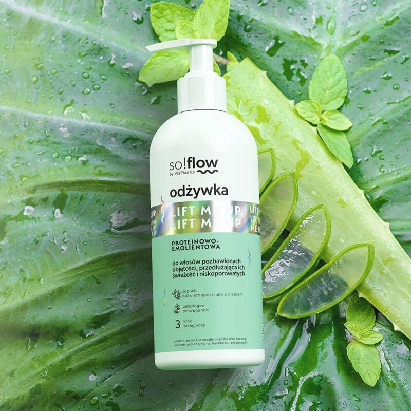 so!flow Hair Without Volume Protein-Emollient Conditioner kondicionáló lelapuló hajra 300 ml