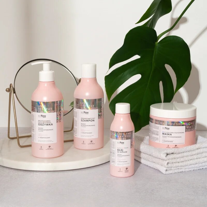 so!flow High Porosity Hair Humectant Shampoo sampon a töredezett károsult hajra 400 ml