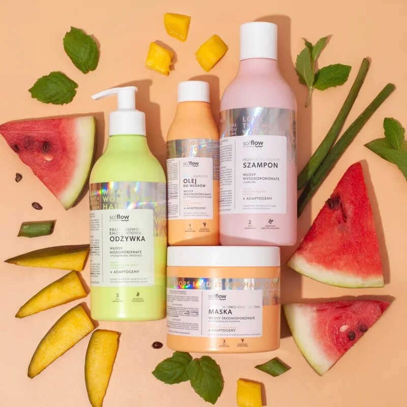 so!flow High Porosity Hair Humectant Shampoo sampon a töredezett károsult hajra 400 ml