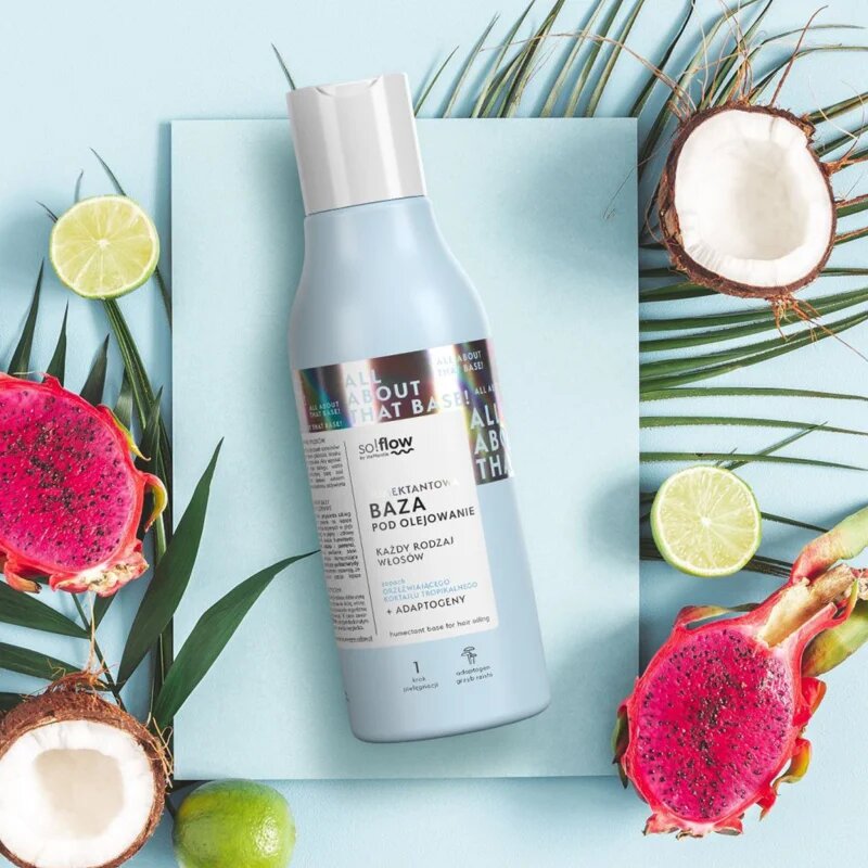 so!flow Humectant Base for Hair Oiling Egységesítő sminkalap hajra for Hair Oiling 150 ml