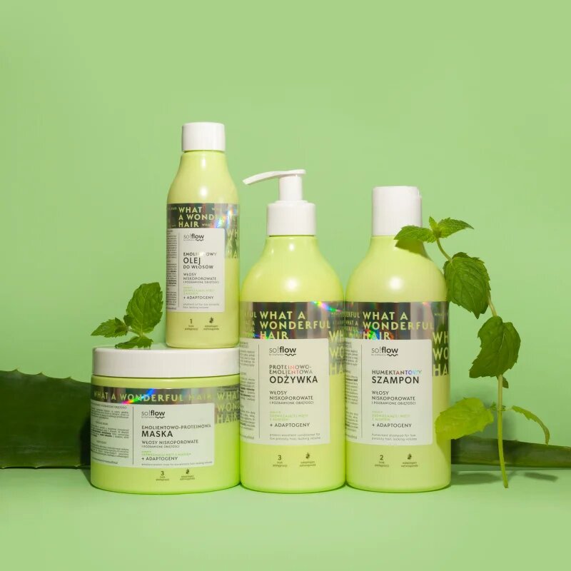 so!flow Low Porosity Hair Emollient Oil regeneráló hajolaj 150 ml