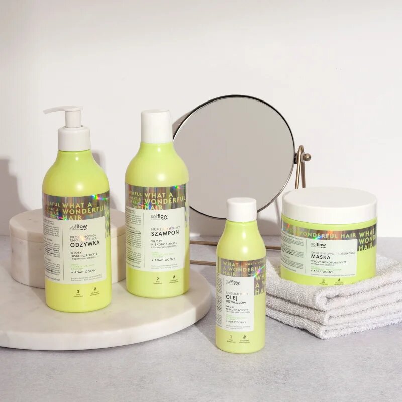so!flow Low Porosity Hair Humectant Shampoo tisztító sampon lelapuló hajra 400 ml