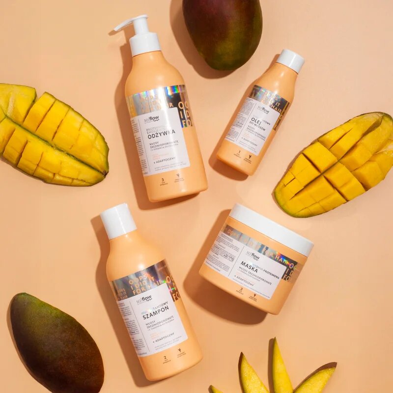 so!flow Medium Porosity Hair Emollient Oil hidratáló olaj töredezés ellen 150 ml