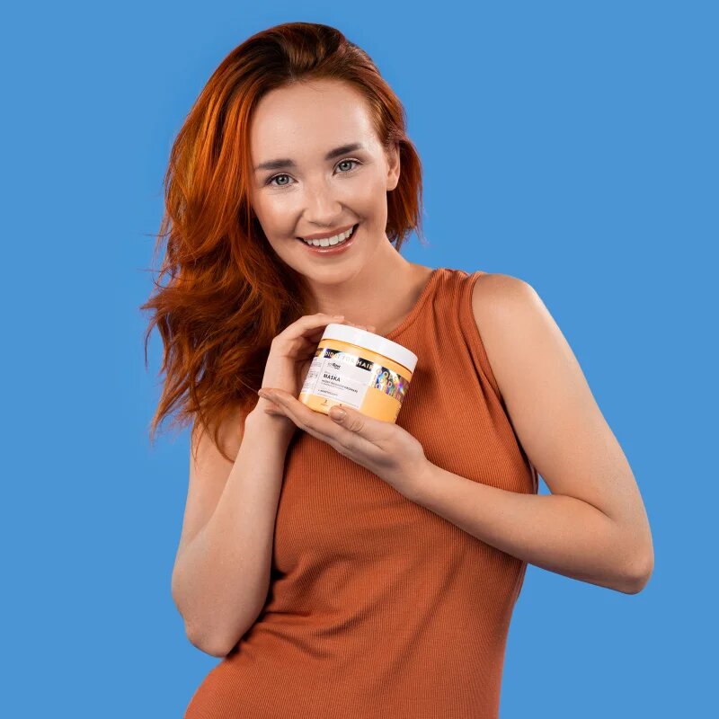 so!flow Medium Porosity Hair Protein-Emollient Mask haj maszk töredezés ellen 400 ml