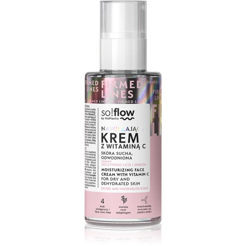 so!flow Moisturizing Face Cream With Vitamin C hidratáló krém C vitamin 50 ml