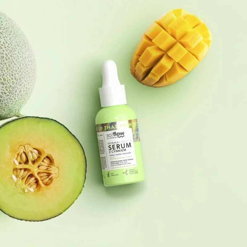 so!flow Normalizing Face Serum With Zinc bőr szérum cinket tartalmaz 30 ml