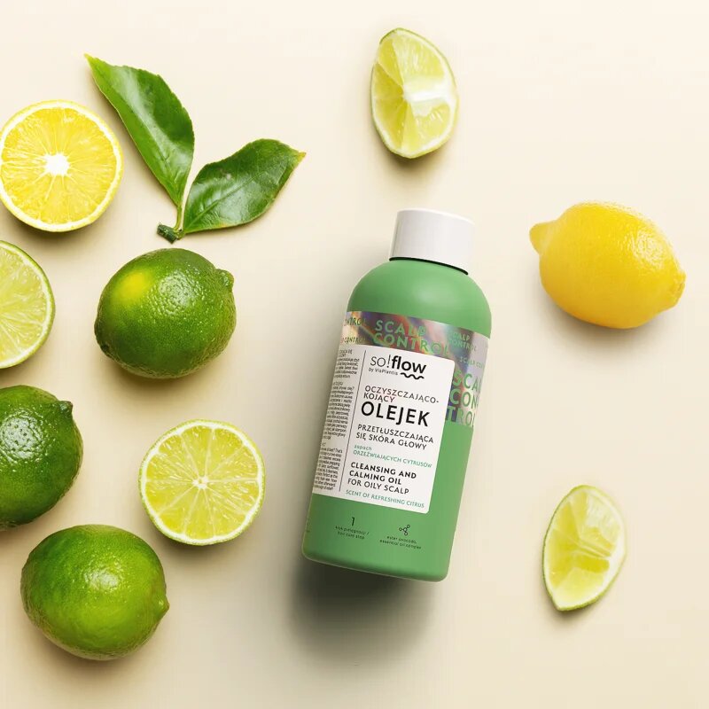 so!flow Oily Scalp Cleansing and Calming Oil tisztító olaj zsíros fejbőrre 150 ml
