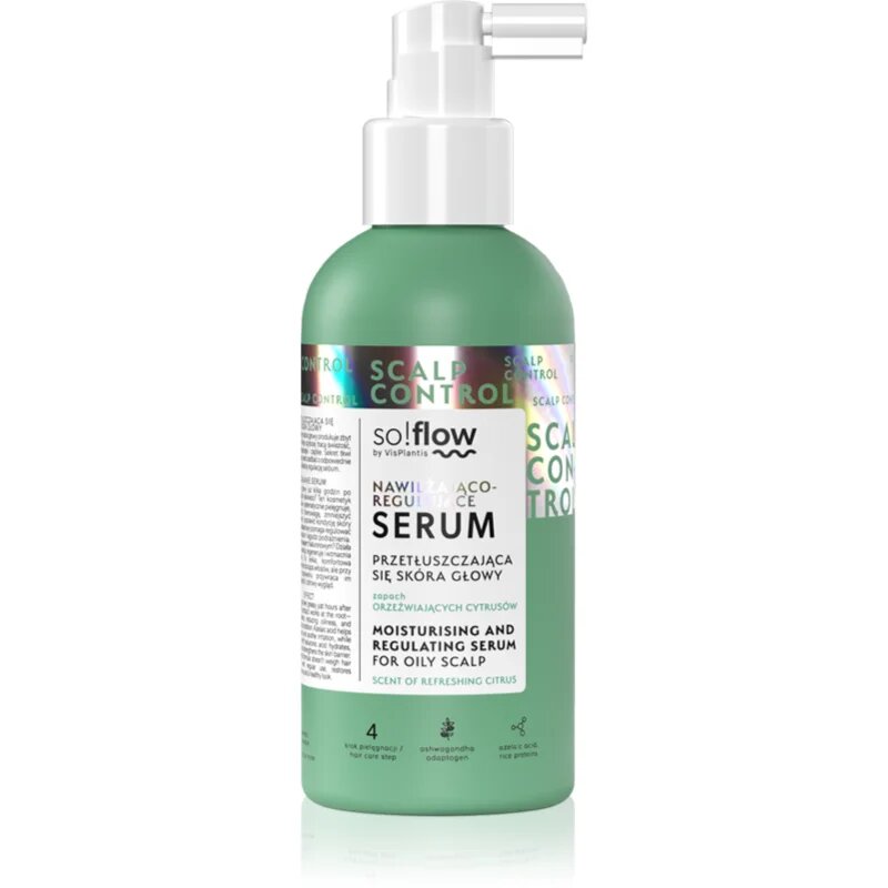 so!flow Oily Scalp Moisturising and Regulating Serum szérum 150 ml