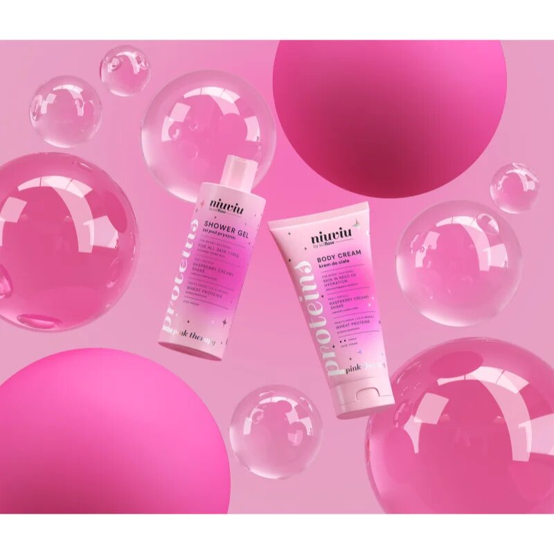 so!flow Raspberry Creamy Shake Body Cream testápoló krém 200 ml