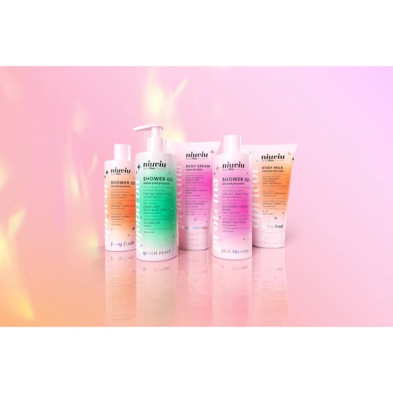 so!flow Raspberry Creamy Shake Body Cream testápoló krém 200 ml