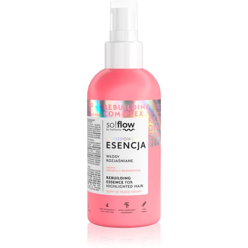 so!flow Rebuilding Com-Plex Essence For Highlighted Hair eszencia szőkített hajra 150 ml