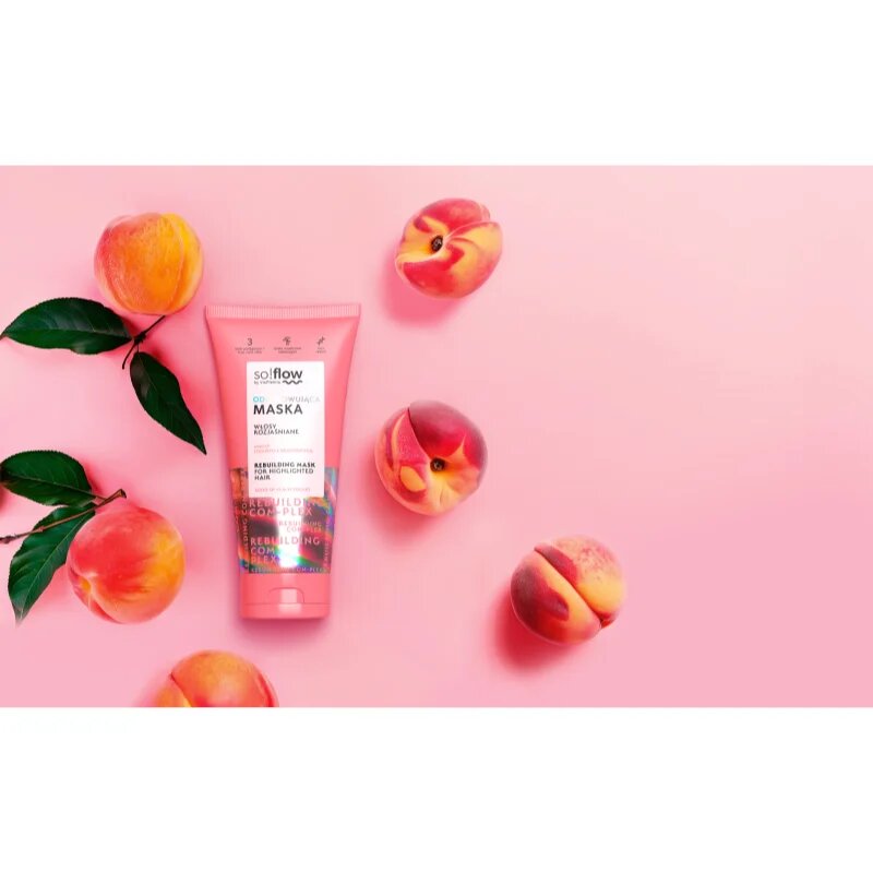 so!flow Rebuilding Com-Plex Mask For Highlighted Hair regeneráló hajmasz szőkített hajra 200 ml