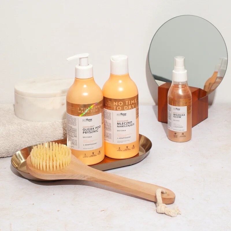 so!flow Sensual Moisturizing Shower Milk testápoló tej Orange With Cardamom 400 ml