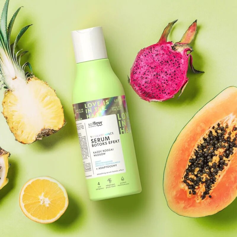 so!flow Smoothing Serum Botox Effect kisimító szérum minden hajtípusra 150 ml