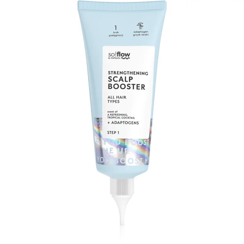 so!flow Strenghtening Scalp Booster erősítő szérum a haj növekedéséért és megerősítéséért a hajtövektől kezdve 100 ml