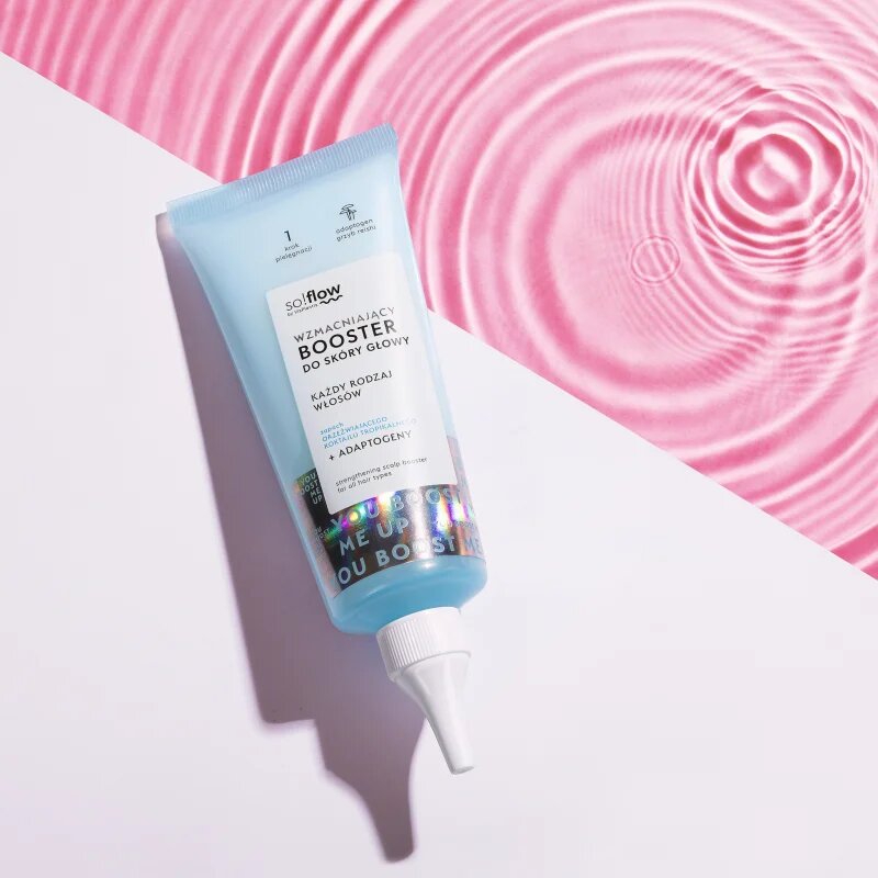so!flow Strenghtening Scalp Booster erősítő szérum a haj növekedéséért és megerősítéséért a hajtövektől kezdve 100 ml