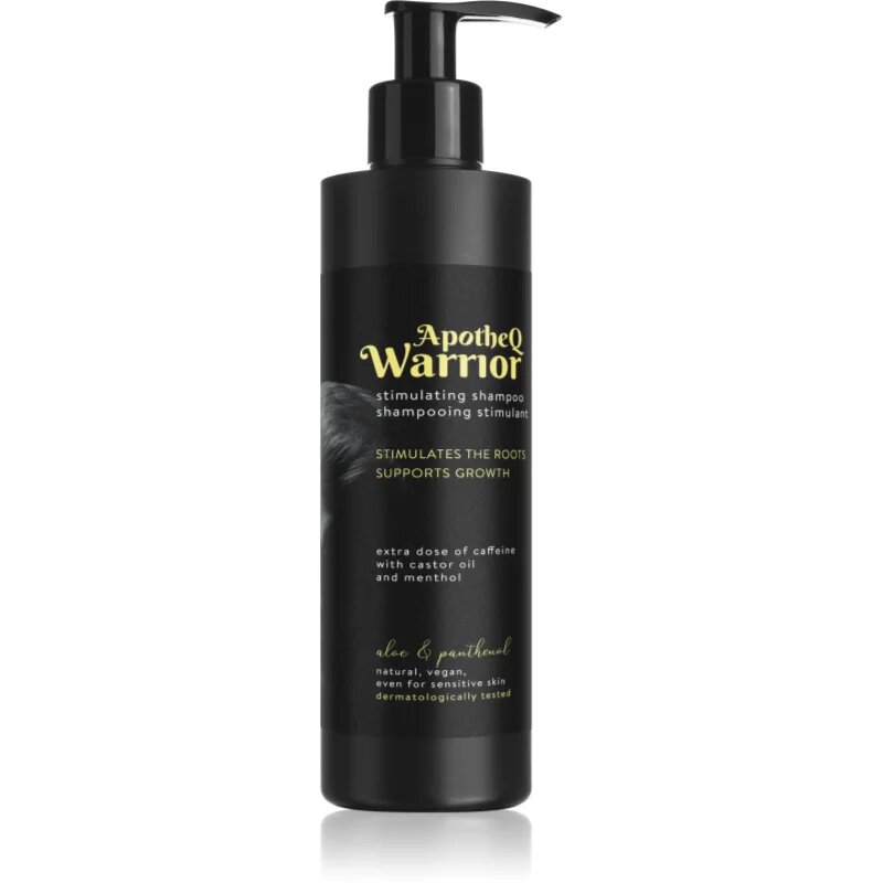 Soaphoria ApotheQ Warrior Caffeine Shampoo sampon hajnövesztést serkentő 250 ml