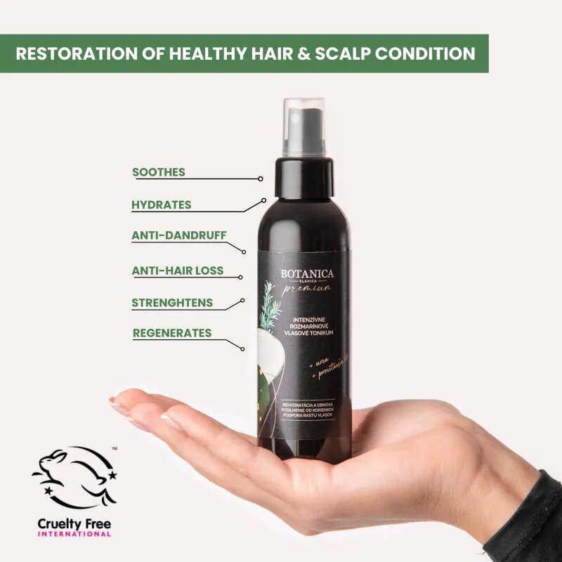 Soaphoria Botanica Slavica Rosemary Hair Tonic haj tonikum 150 ml