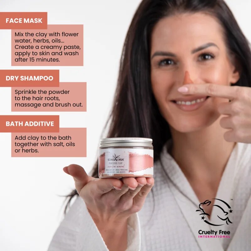 Soaphoria Care Rhassoul Clay marokkói agyag 150 ml