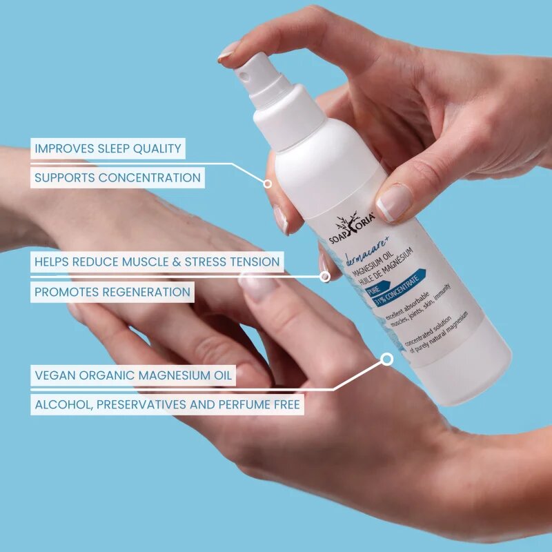 Soaphoria Dermacare+ Magnesium 31% Concentrate magnézium olaj koncentrátum 150 ml