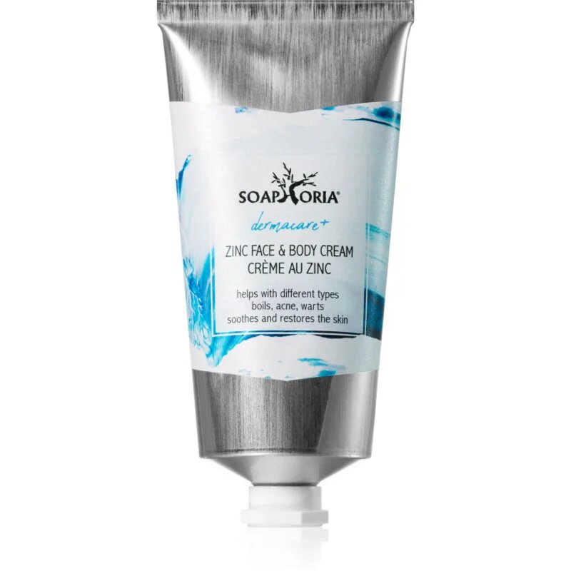 Soaphoria Dermacare+ Zinc regeneráló krém testre és arcra 75 ml