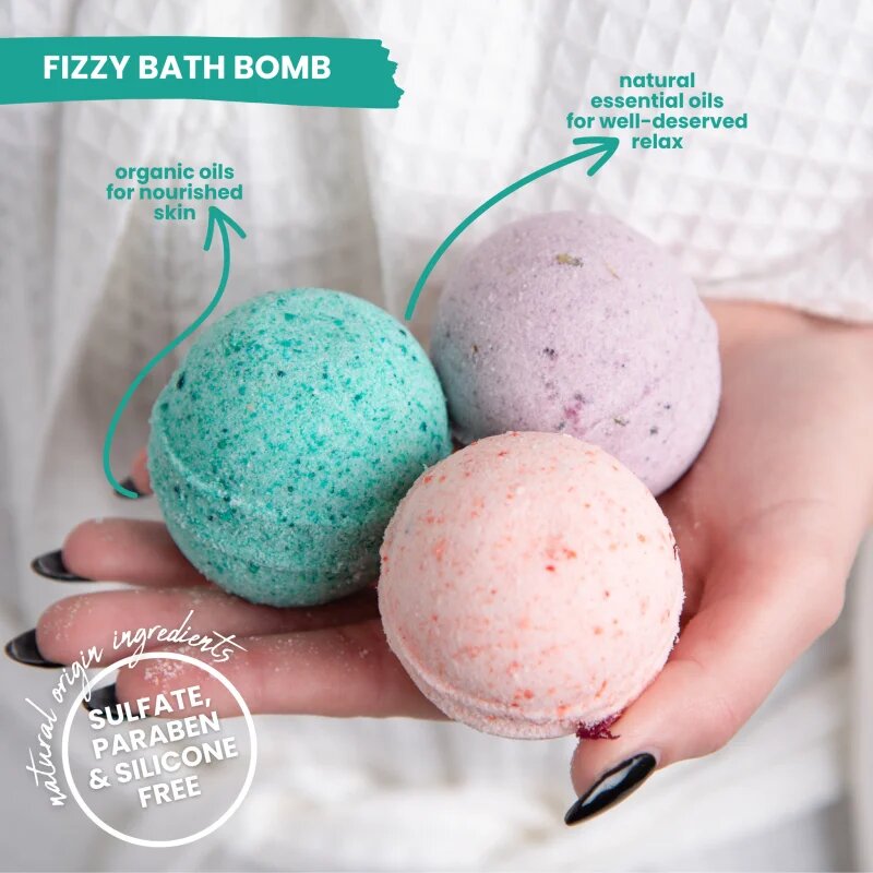Soaphoria Inhale Exhale Freshness pezsgő fürdőgolyó Svěžest 85 g