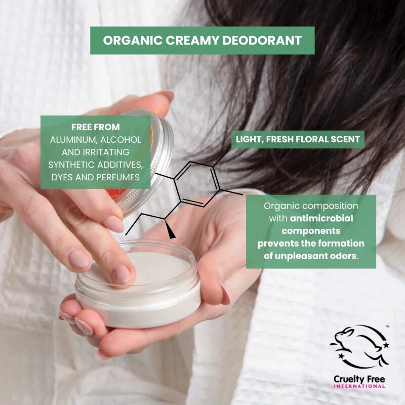 Soaphoria Innocence Organic Creamy Deodorant organikus krémes dezodor 50 ml