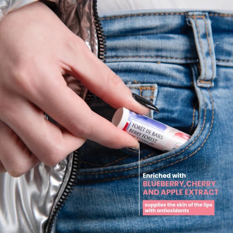Soaphoria Lip Care Berry Forest gyümölcsös organikus ajakbalzsam 5 g