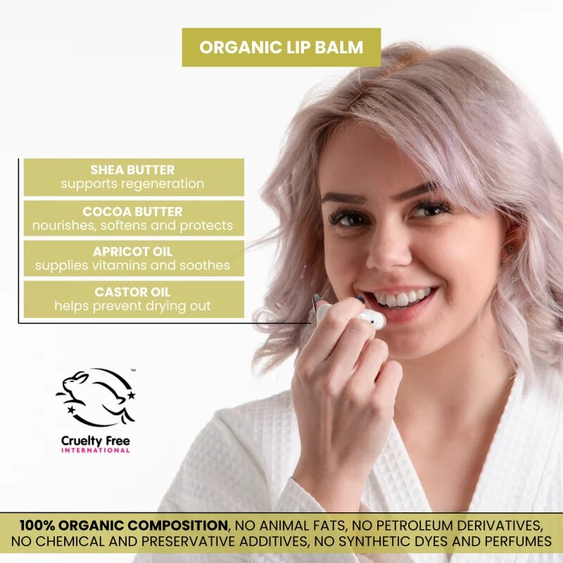 Soaphoria Lip Care Melissa Dream ajakbalzsam Meduňkový sen 5 g