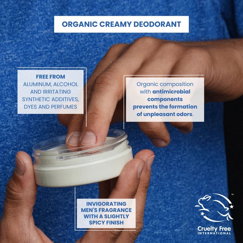 Soaphoria Man Virilité organikus krém dezodor férfiaknak 50 ml