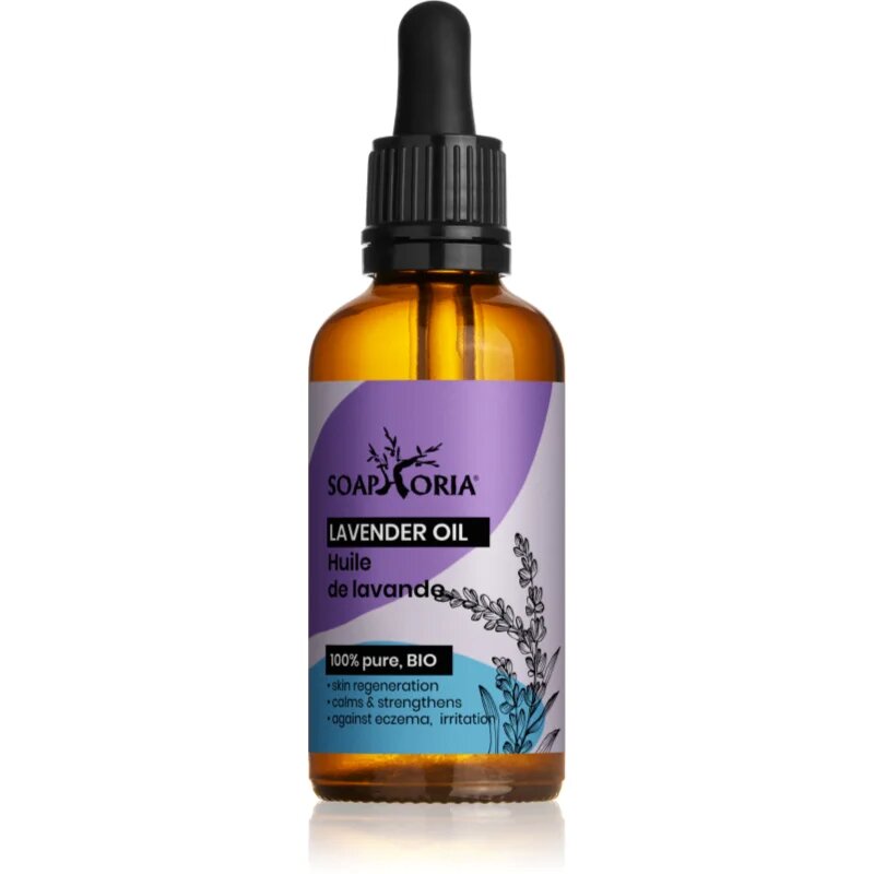 Soaphoria Organic Lavender Oil levendulás nyugtató olaj 50 ml