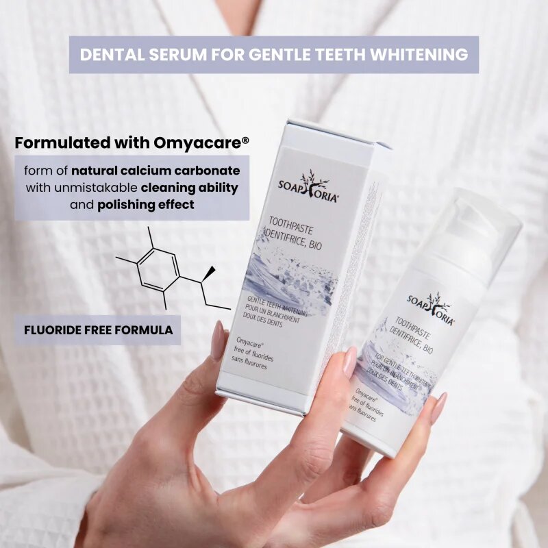 Soaphoria Royal Tooth Serum szérum a fogzománc gyengéd fehérítésére és védelmére 50 ml