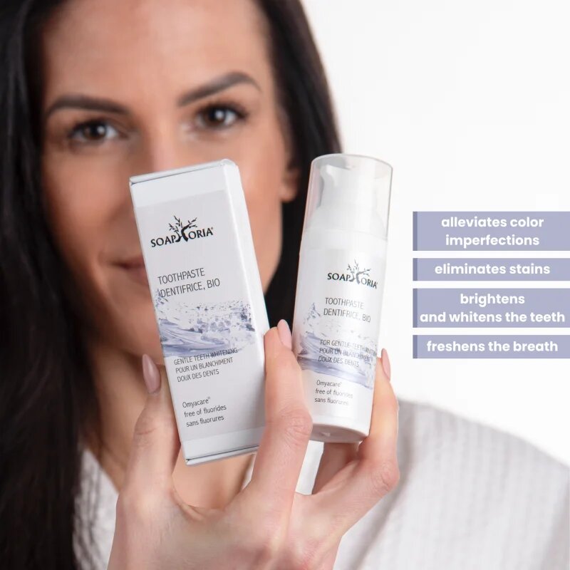 Soaphoria Royal Tooth Serum szérum a fogzománc gyengéd fehérítésére és védelmére 50 ml