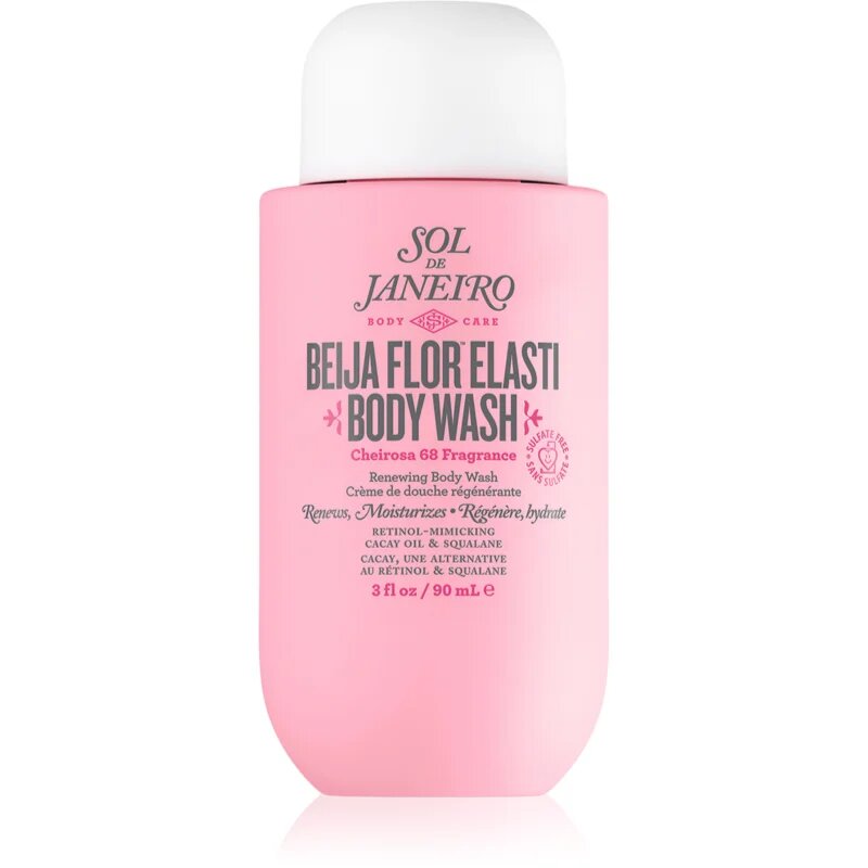 Sol de Janeiro Beija Flor™ Renewing Body Wash krémes tusoló gél hidratáló hatással 90 ml