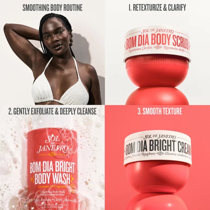 Sol de Janeiro Bom Dia™ Body Scrub testradír 220 g