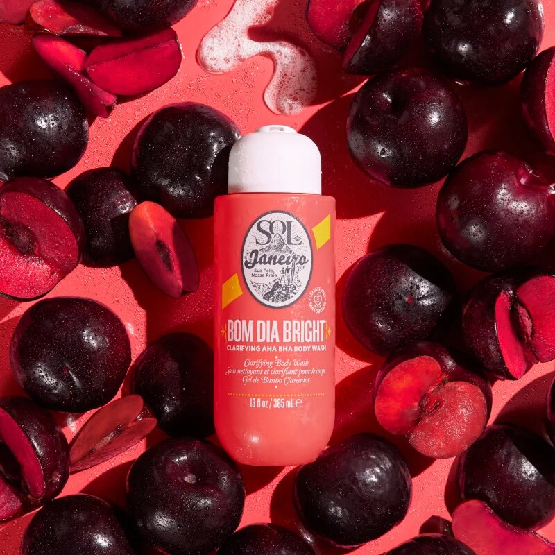 Sol de Janeiro Bom Dia™ Bright Body Wash hámlasztó tusfürdő gél kisimító hatással 385 ml