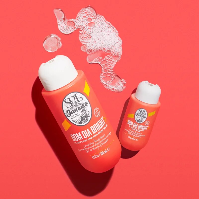 Sol de Janeiro Bom Dia™ Bright Body Wash hámlasztó tusfürdő gél kisimító hatással 385 ml