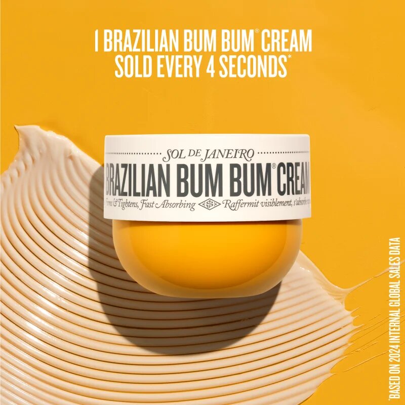 Sol de Janeiro Brazilian Bum Bum Cream feszesítő és fiatalító krém a fenékre és a csípőre 75 ml