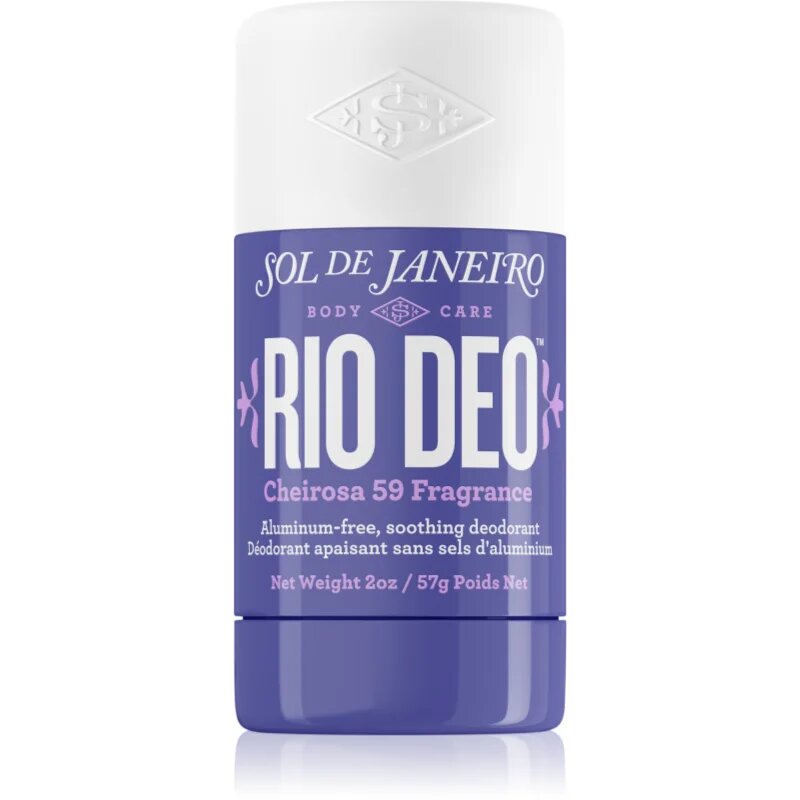 Sol de Janeiro Rio Deo Aluminium-Free Deodorant Cheirosa 59 alumínium sótól mentes dezodor 57 g