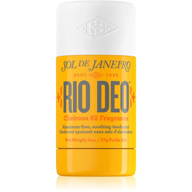 Sol de Janeiro Rio Deo Aluminium-Free Deodorant Cheirosa 62™ alumínium sótól mentes dezodor 57 g