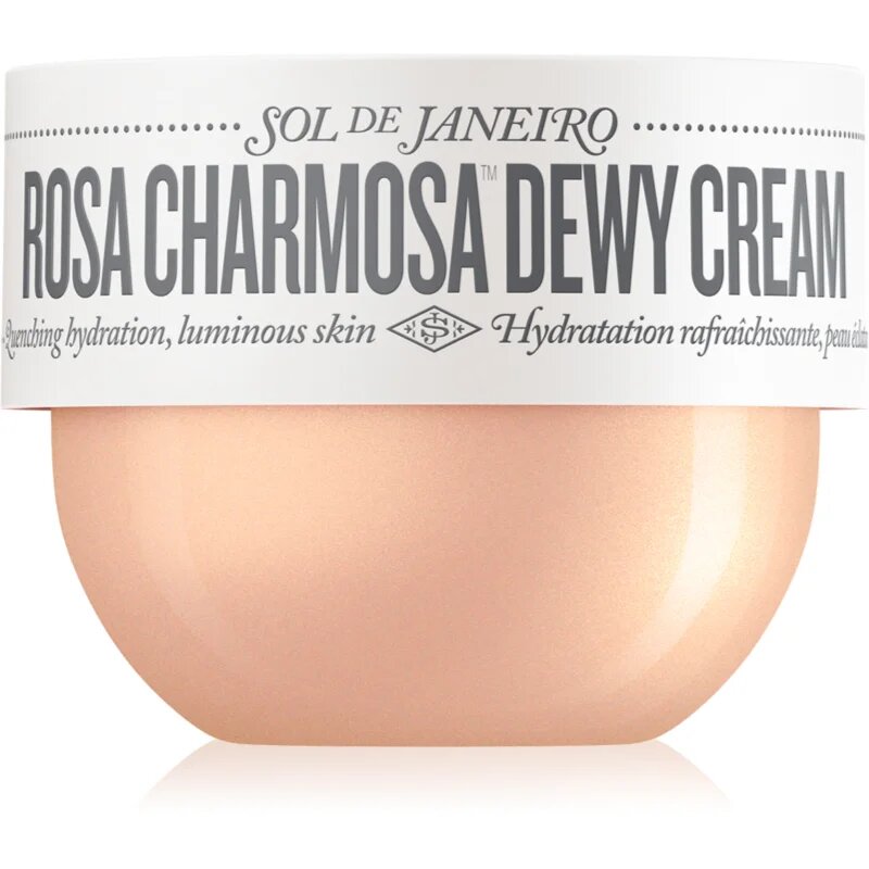 Sol de Janeiro Rosa Charmosa Dewy Cream Élénkítő testápoló 75 ml