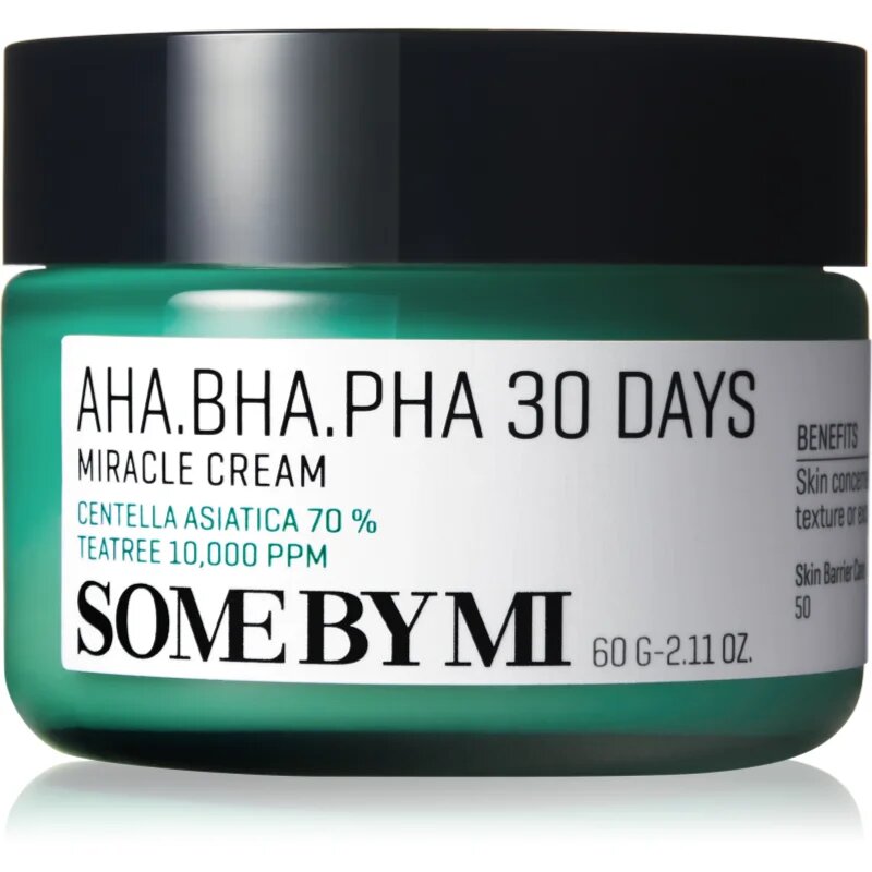 Some By Mi AHA∙BHA∙PHA 30 Days Miracle Cream multiaktív krém nyugtató hatással 60 ml